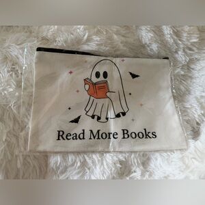 Ghost Canvas Pouch with Book Design